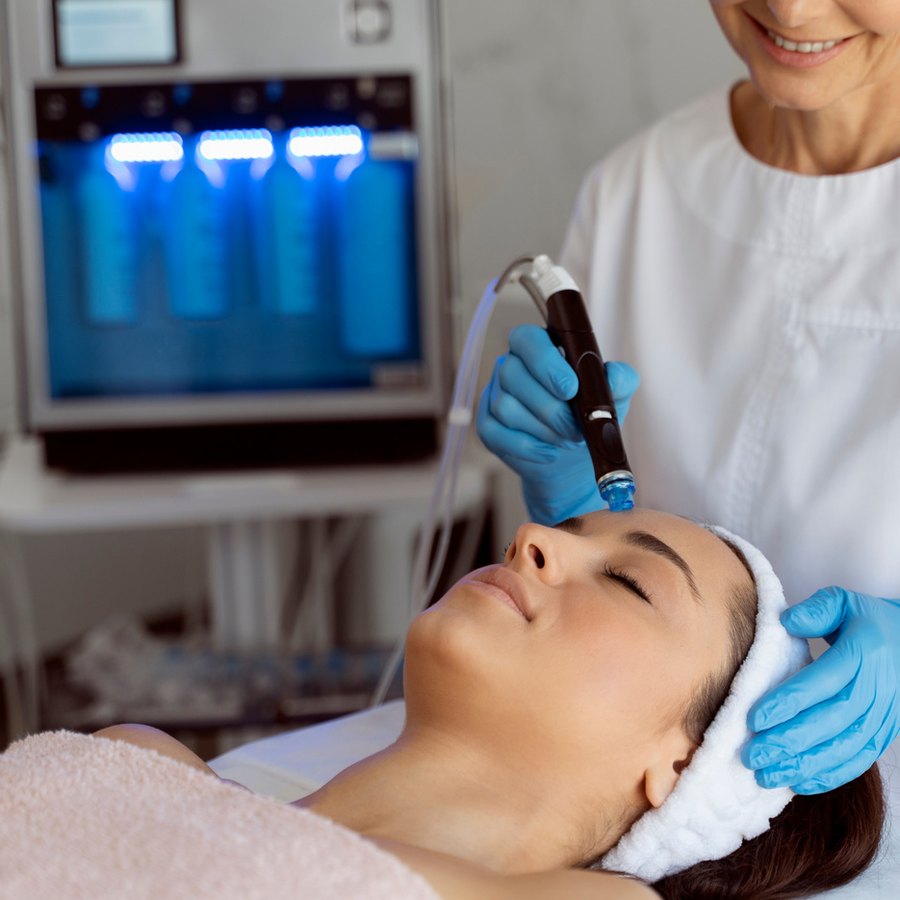 A medical facial